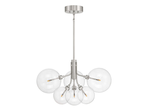 6-Light Chandelier in Oil Rubbed Bronze