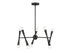 10-Light Chandelier in Chrome