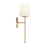 Conover 1-Light Wall Sconce in Satin Nickel