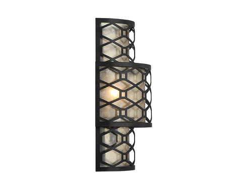 Mannheim 2-Light Wall Sconce in Warm Brass