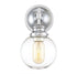1-Light Wall Sconce in Natural Brass