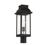 Drexel 1-Light Outdoor Post Lantern in English Bronze