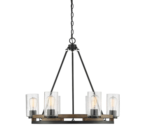 Lynwood 6-Light Chandelier in Lodge