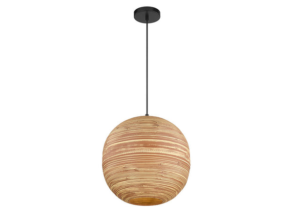 Pharr 1-Light Pendant in Matte Black