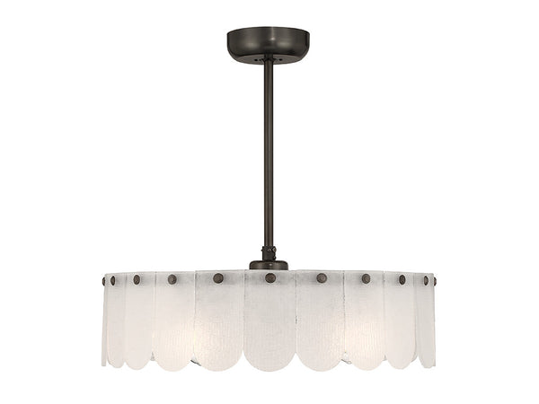 Ashton 5-Light Fan D'Lier in Mediterranean Bronze