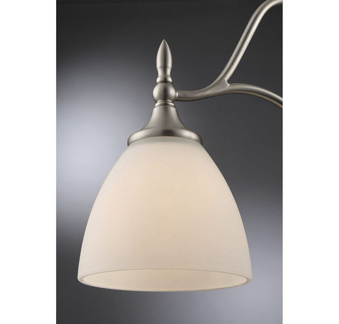 Herndon 5-Light Chandelier in Satin Nickel