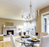 Herndon 5-Light Chandelier in Satin Nickel