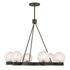 Darien 6-Light Chandelier in Mediterranean Bronze