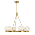 Darien 6-Light Chandelier in Mediterranean Bronze