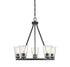 Calhoun 5-Light Chandelier in Warm Brass