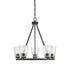 Calhoun 5-Light Chandelier in Warm Brass