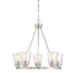 Calhoun 5-Light Chandelier in Warm Brass