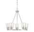 Calhoun 5-Light Chandelier in Warm Brass