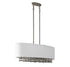 Cameo 4-Light Linear Chandelier in Campagne Luxe