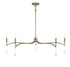 Laramie 5-Light Chandelier in Chelsea Walnut