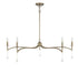 Laramie 5-Light Chandelier in Chelsea Walnut