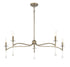 Laramie 5-Light Chandelier in Chelsea Walnut