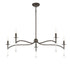 Laramie 5-Light Chandelier in Chelsea Walnut