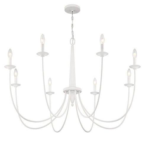 Stonecrest 8-Light Chandelier in French Gold
