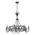 Hearst 8-Light Chandelier in Noble Brass