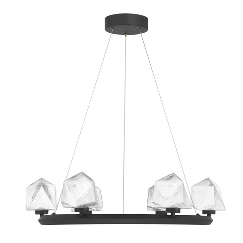 Castello 6-Light Chandelier in Warm Brass