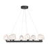 Castello 8-Light Chandelier in Warm Brass