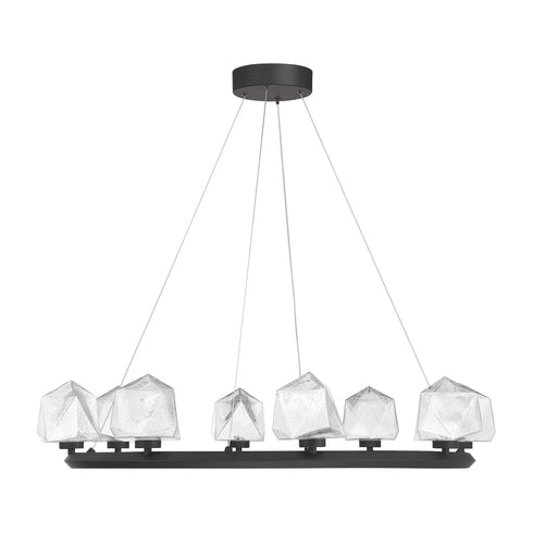 Castello 8-Light Chandelier in Warm Brass