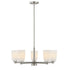 Baldwin 5-Light Chandelier in Noble Brass