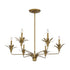 Strathmore 6-Light Chandelier in Antique Patina