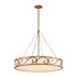 Halstead 8-Light Chandelier in Antique Patina