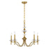 Champlain 5-Light Chandelier in Warm Brass