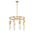 Chelsea 8-Light Chandelier in Warm Brass