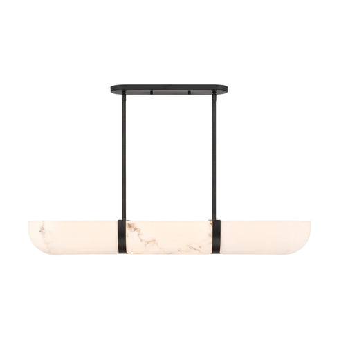 Chalfont 4-Light Chandelier in Warm Brass
