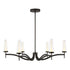 Butler 6-Light Chandelier in Mediterranean Bronze