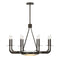 Salford 9-Light Chandelier in Mediterranean Bronze by Dann Foley