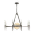 Sanger 10-Light Chandelier in Mediterranean Bronze by Dann Foley