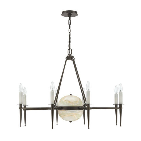 Sanger 10-Light Chandelier in Mediterranean Bronze by Dann Foley