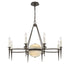 Sanger 10-Light Chandelier in Mediterranean Bronze by Dann Foley