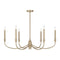 Coventry 6-Light Chandelier in Noble Brass