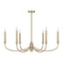 Coventry 6-Light Chandelier in Noble Brass
