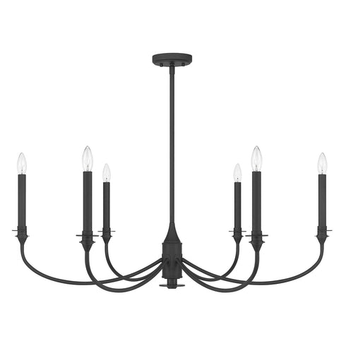 Coventry 6-Light Chandelier in Noble Brass