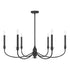 Coventry 6-Light Chandelier in Noble Brass
