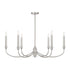 Coventry 6-Light Chandelier in Noble Brass