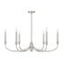 Coventry 6-Light Chandelier in Noble Brass