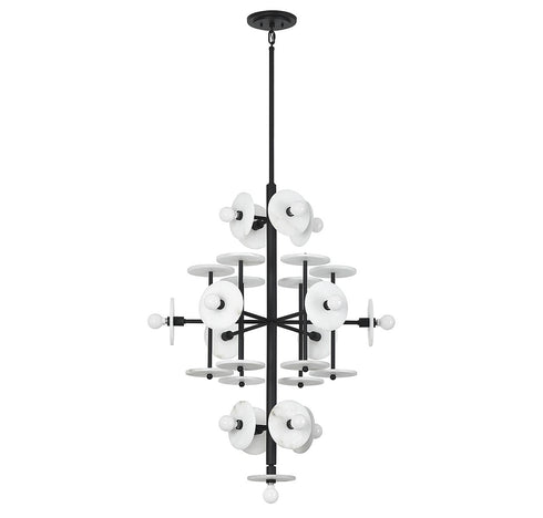 Amani 15-Light Chandelier in Royal Gold