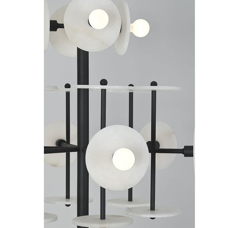 Amani 15-Light Chandelier in Royal Gold