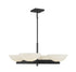 Fallon 4-Light Chandelier in Warm Brass