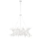 Daniels 8-Light Chandelier in Matte White