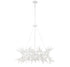 Daniels 8-Light Chandelier in Matte White