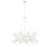 Daniels 8-Light Chandelier in Matte White